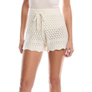 No Name Womens Noname Ruth Cashmere Short, White